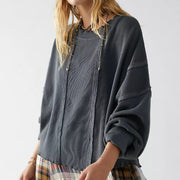 cotton women sweatshirt hoodie - MRSLM