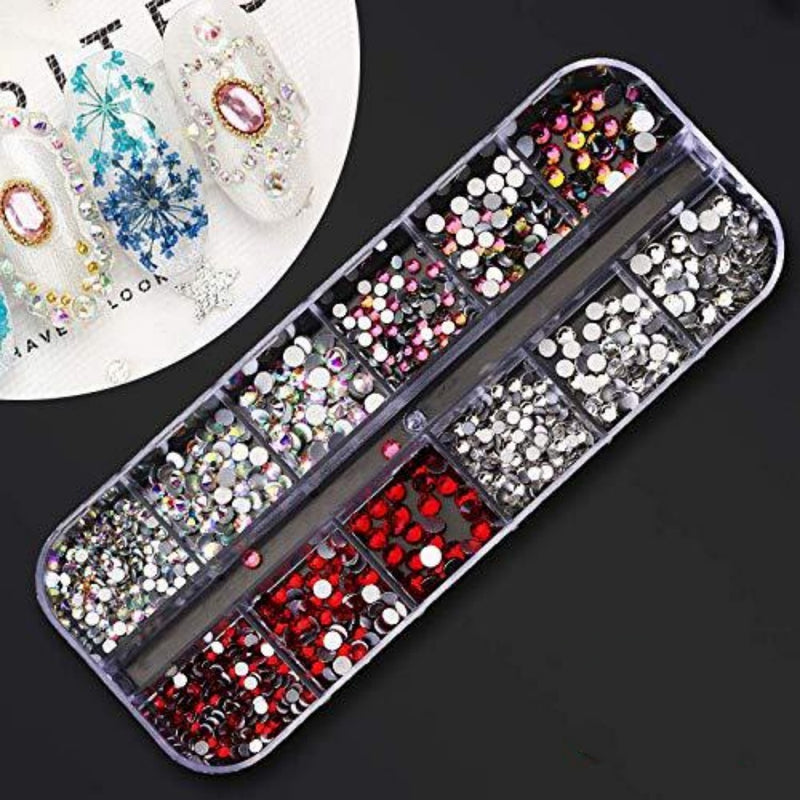 Nail pearl rivet shell jewelry set - MRSLM