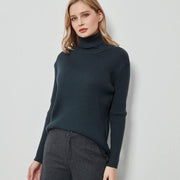 women's turtleneck sweater, view 5 - MRSLM