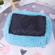 plush dog cushion bed, view 5 - MRSLM