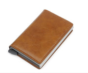 pop-up leather card holder, view 12 - MRSLM