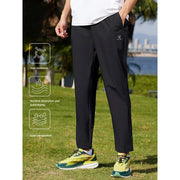 men's four-side stretch fitness pants, view 3 - MRSLM