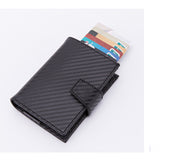RFID blocking aluminum wallet, view 8 - MRSLM