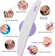 double-sided emery board nail files, view 7 - MRSLM