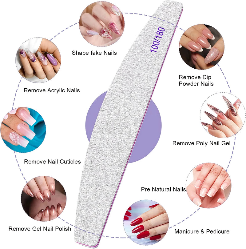 double-sided emery board nail files, view 7 - MRSLM