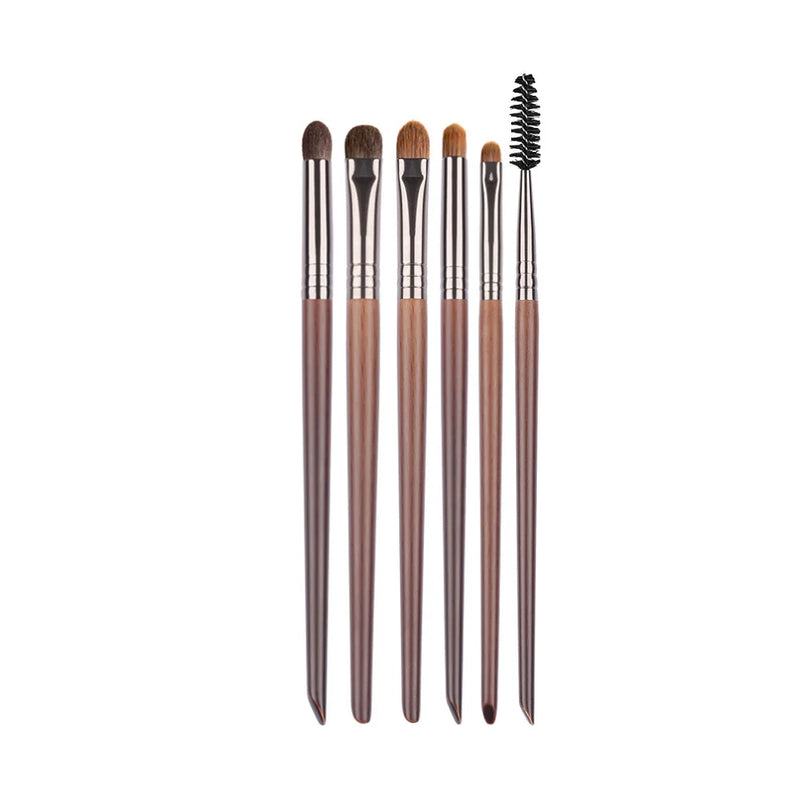 6-piece eye makeup brush set, view 6 - MRSLM