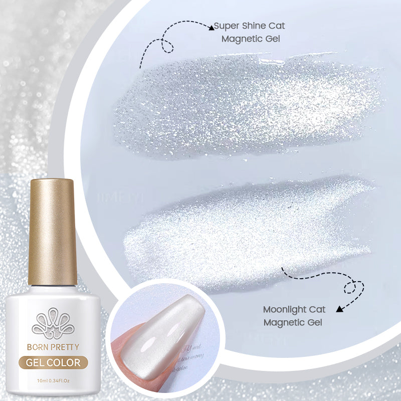 moonlight cat magnetic gel nail polish, view 10 - MRSLM