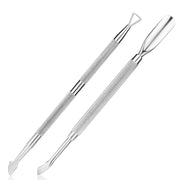 stainless steel cuticle pusher and cutter set, view 9 - MRSLM