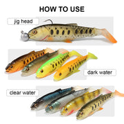 soft swimbait lure set, view 22 - MRSLM