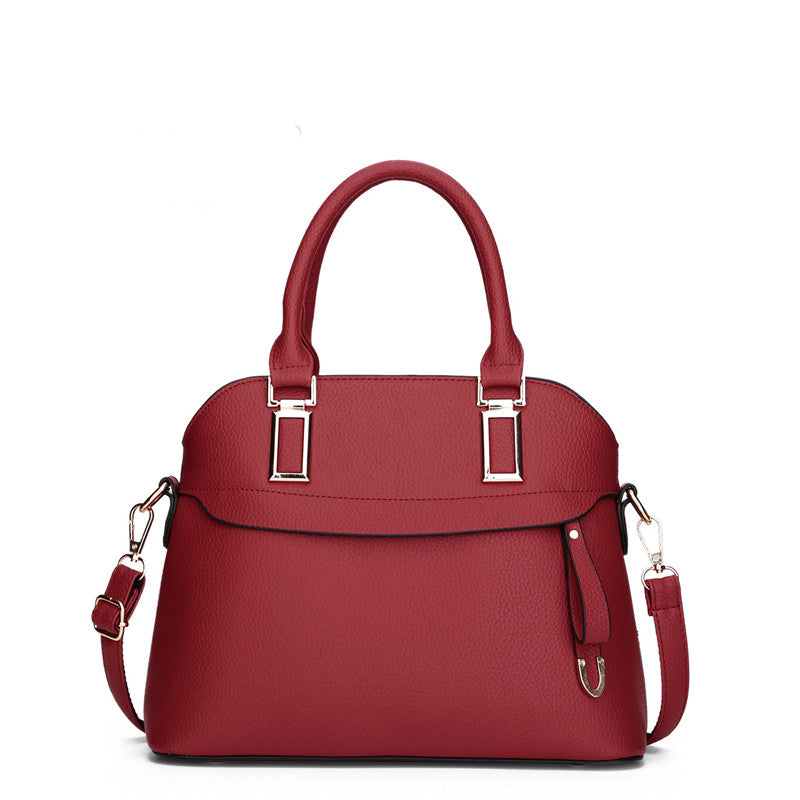women's PU messenger shoulder handbag, view 9 - MRSLM