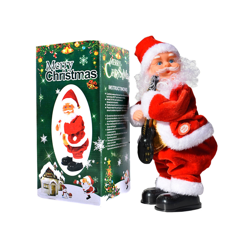 Dancing musical Santa figure, view 4 - MRSLM