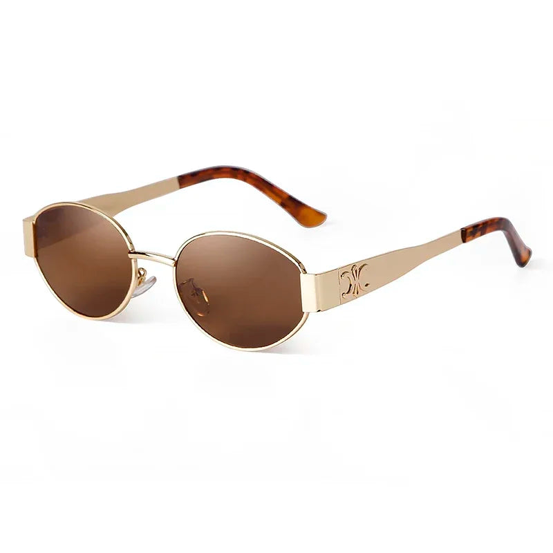 retro oval sunglasses for women, view 8 - MRSLM