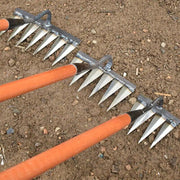 heavy-duty steel garden rake, view 9 - MRSLM