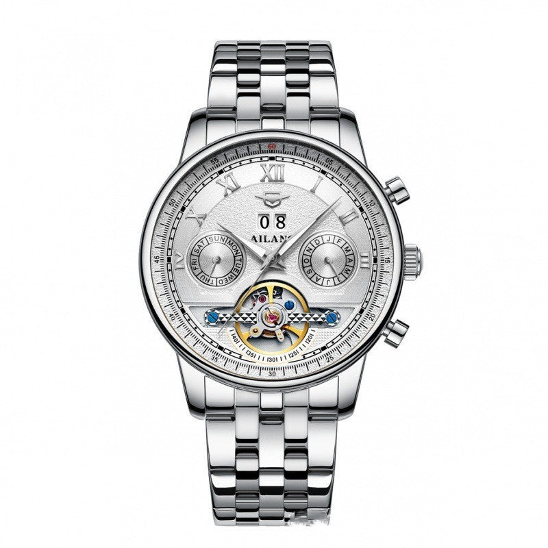 men's sun moon stars automatic watch, view 15 - MRSLM