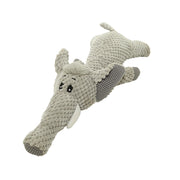 plush squeaky puppy dog chew toy, view 4 - MRSLM