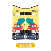 kid's cartoon seat belt shoulder pad, view 2 - MRSLM