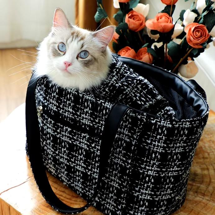 puppy carrier sling bag, view 7 - MRSLM