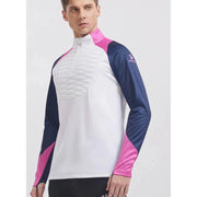 men's half-zip quilted sports pullover, view 12 - MRSLM