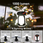rechargeable solar led camping lantern, view 8 - MRSLM