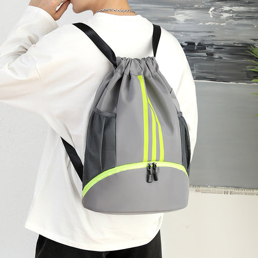 fashionable drawstring travel backpack - MRSLM