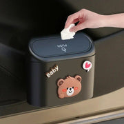 Compact cartoon car garbage bin, view 9 - MRSLM