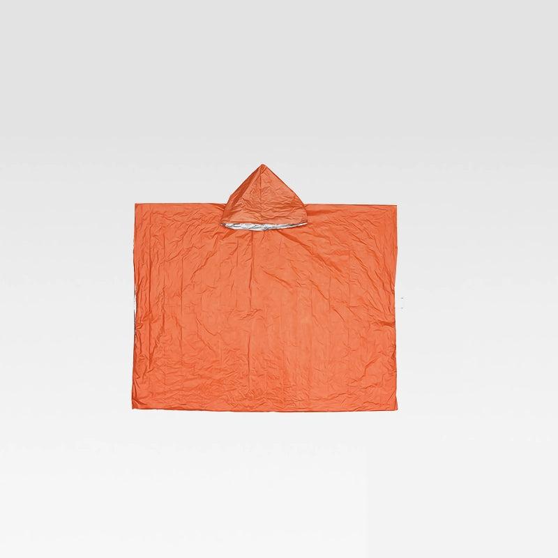emergency waterproof poncho, view 2 - MRSLM