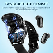 2-in-1 smart watch with bluetooth earbud, view 7 - MRSLM