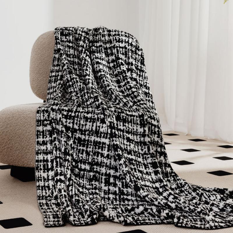 cozy wearable wool blend travel blanket - MRSLM