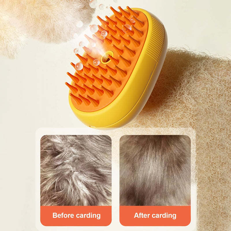 pet hair removal massage comb for cats and dogs, view 7 - MRSLM
