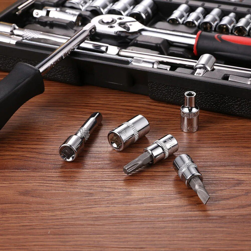 46-piece socket wrench set, view 9 - MRSLM