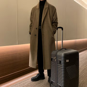 Knee-length trench coat, view 3 - MRSLM