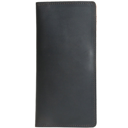men's long retro leather wallet - MRSLM
