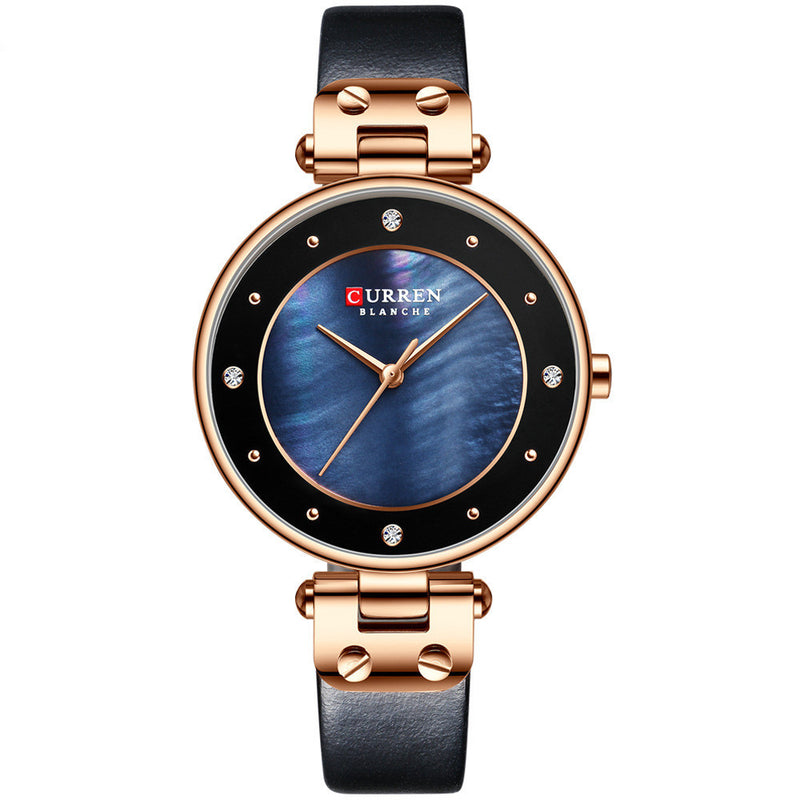 Ladies quartz belt watch, view 2 - MRSLM
