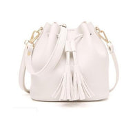 small tassel bucket bag, view 4 - MRSLM