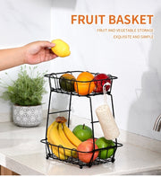 iron snack fruit storage basket, view 10 - MRSLM