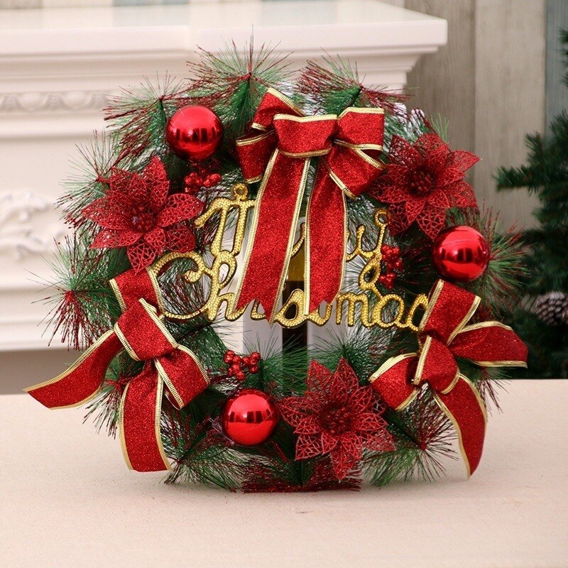 Christmas ball ornament garland, view 6 - MRSLM