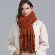 Extra long faux cashmere scarf - MRSLM