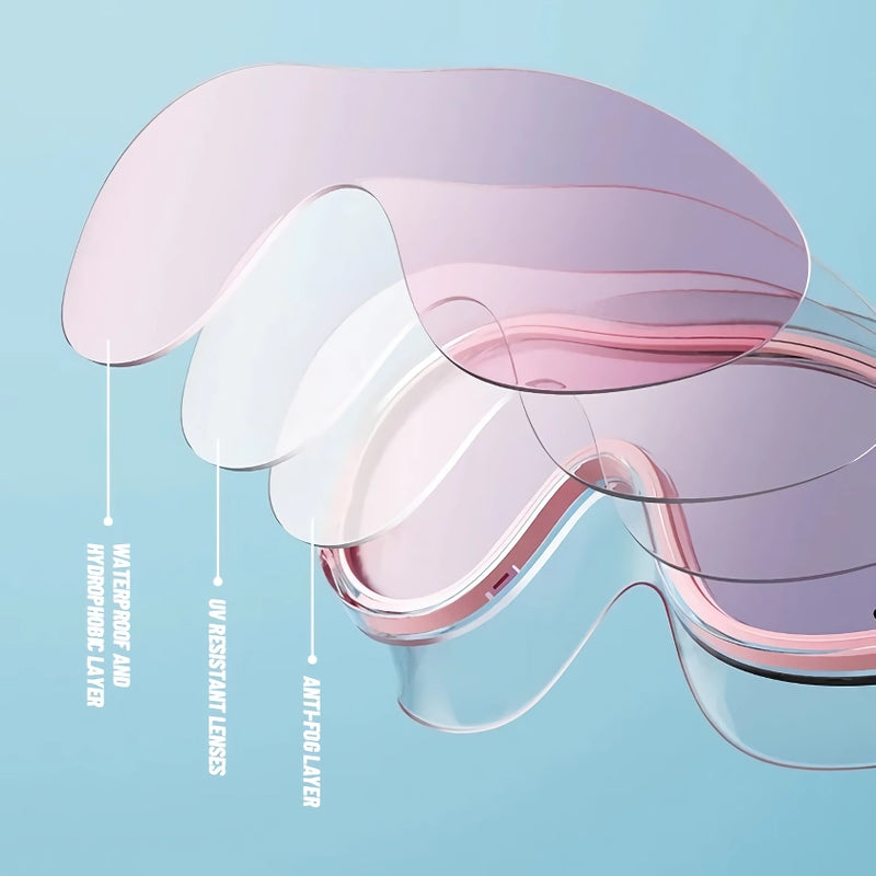 anti-fog swimming goggles, view 7 - MRSLM