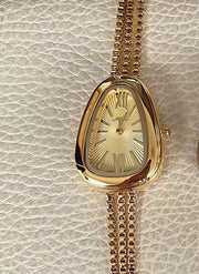 snake head tassel chain watch, view 7 - MRSLM