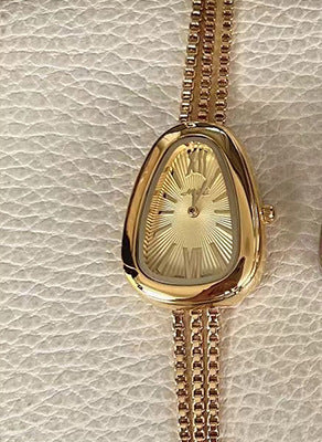 snake head tassel chain watch, view 7 - MRSLM