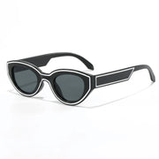 gradient cat eye sunglasses, view 13 - MRSLM