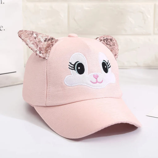 kids cat ear baseball cap - MRSLM