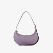 Leather baguette shoulder bag, view 2 - MRSLM