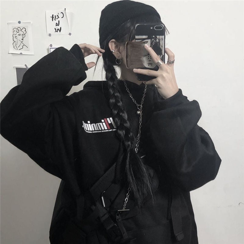 long printed hoodie - MRSLM