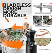 1/2 HP garbage disposal, view 5 - MRSLM