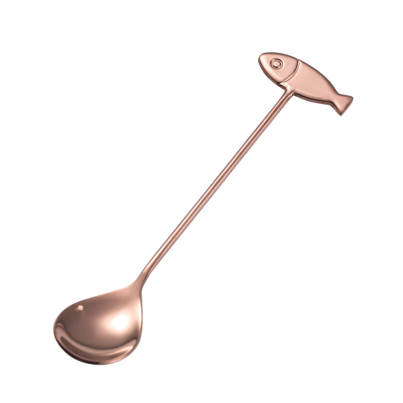 Cat stainless steel coffee spoon, view 14 - MRSLM