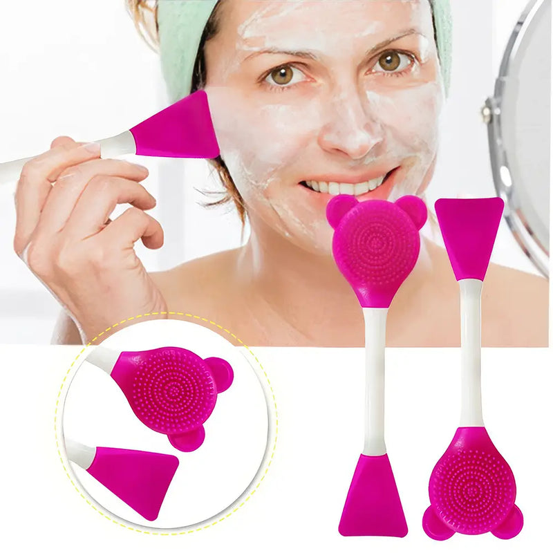 silicone face mask brush, view 9 - MRSLM