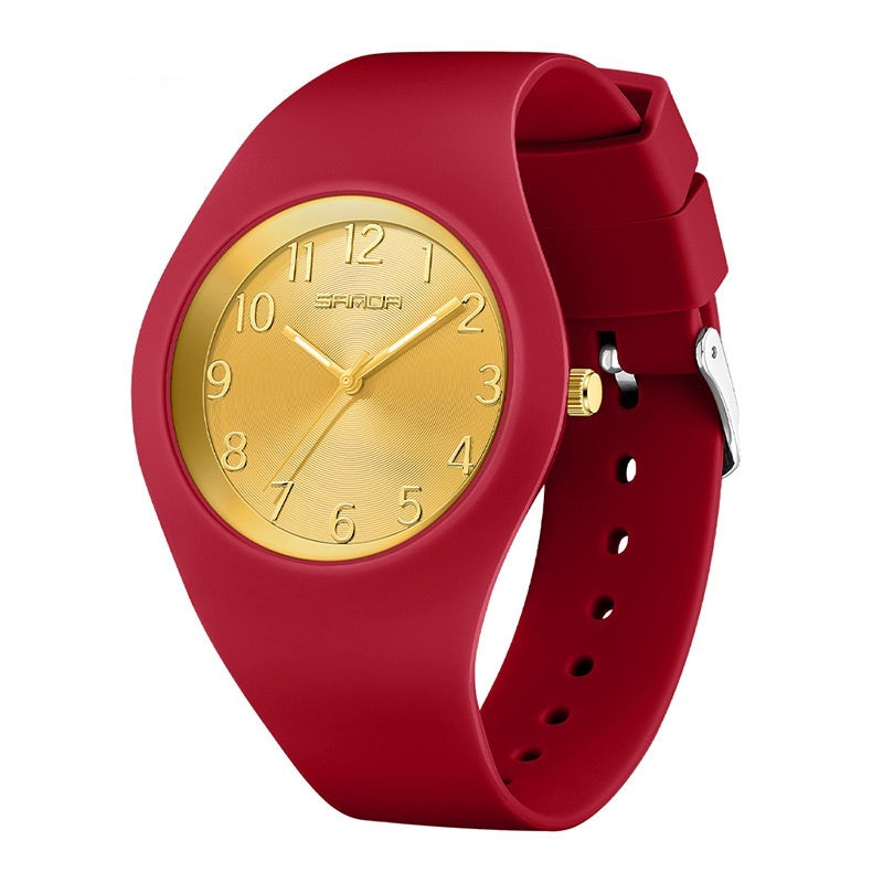 student silicone strap watch, view 10 - MRSLM