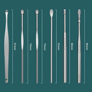 stainless steel ear care tool set, view 7 - MRSLM