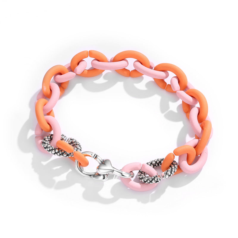 hard rubber silicone resin bracelet, view 2 - MRSLM